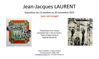 Jean-Jacques LAURENT : exposition à la Galerie QVADRIGE