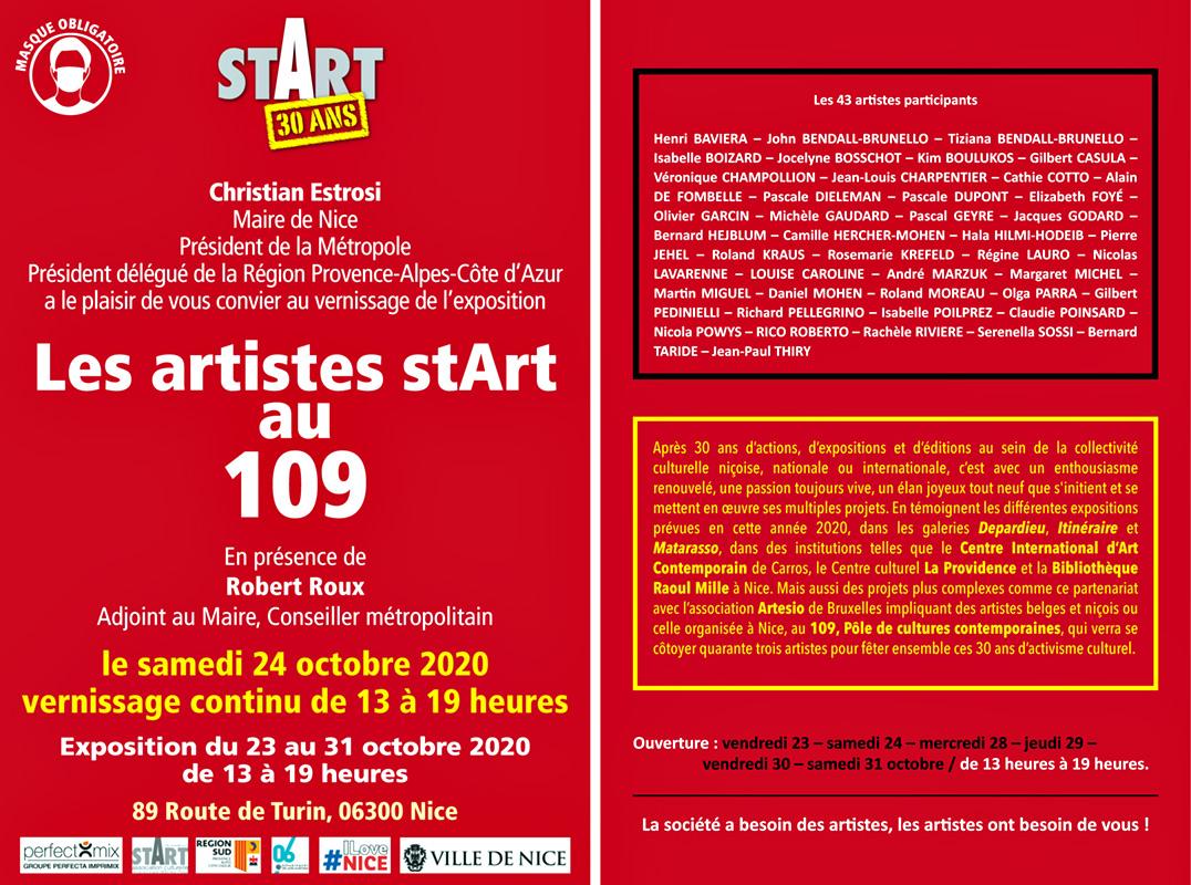 Invitation 109 30ans