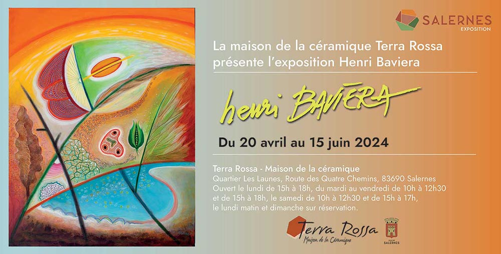 Baviera Henri, exposition à Salernes (Var)