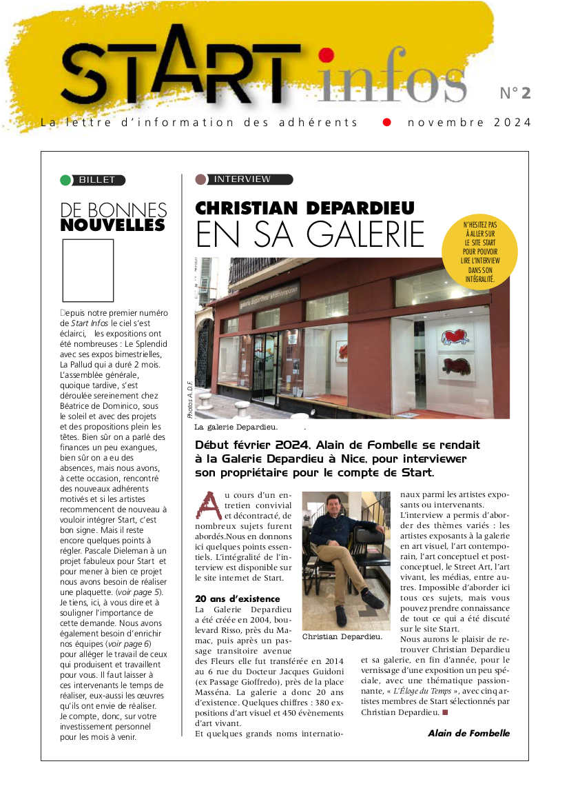 START INFOS N2 invit