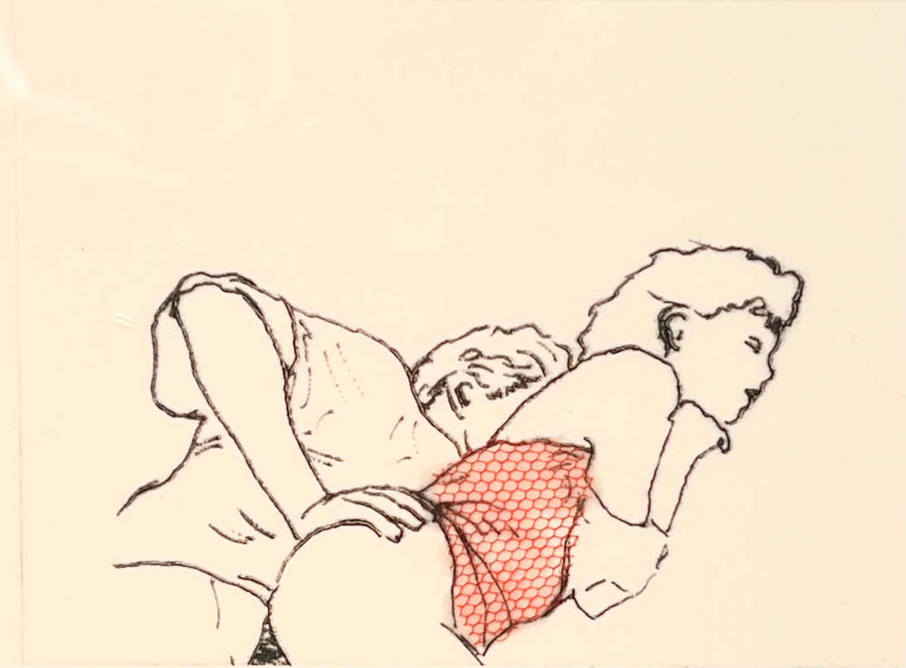 Silva Usta gravure erotique invit 