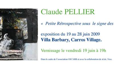 Exposition PELLIER Claude