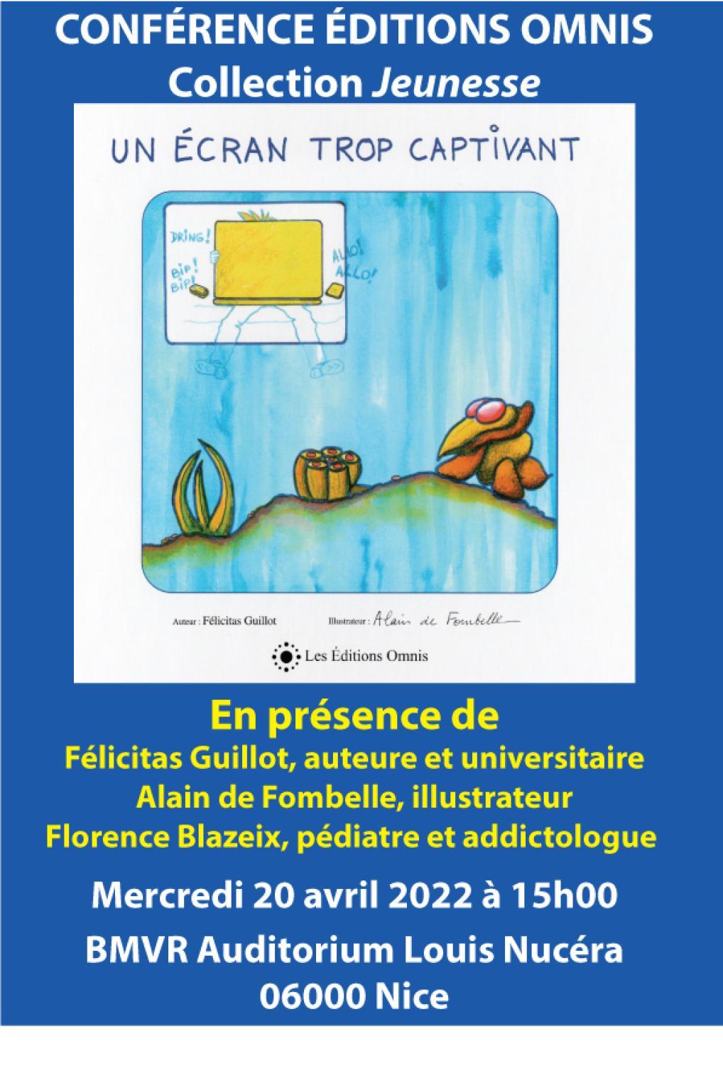 Alain de Fombelle : présentation « Un écran trop captivant »