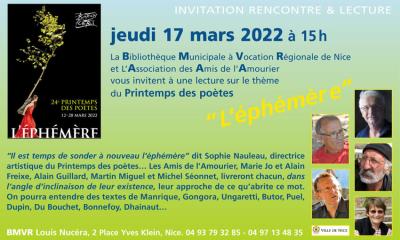 Rencontre et Lecture autour de 