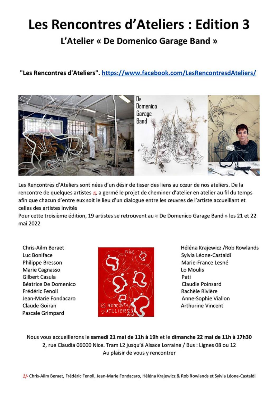 Les Rencontres d'ATELIERS : Édition 3