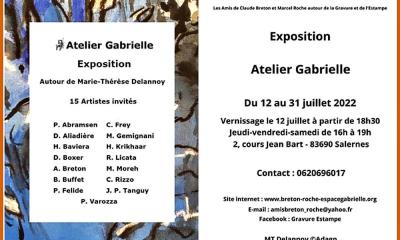 Henri BAVIERA : Exposition de Gravures à Salernes du 12 au 31 juillet