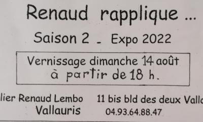 Renaud LEMBO rapplique ... Saison 2 - Expo 2022