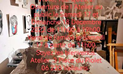 Richard PELLEGRINO : Ouverture de l'Atelier 