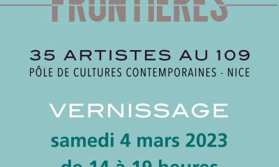 35 ARTISTES DU COLLECTIF START AU 109 : EXPOSITION “FRONTIÈRES” - 2023