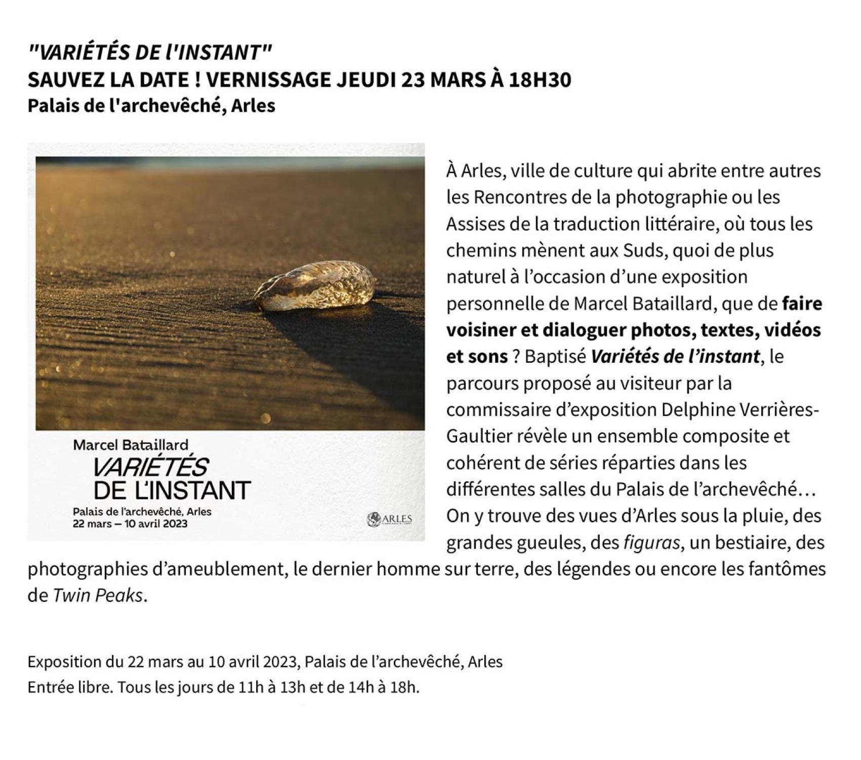 Marcel Bataillard : exposition 
