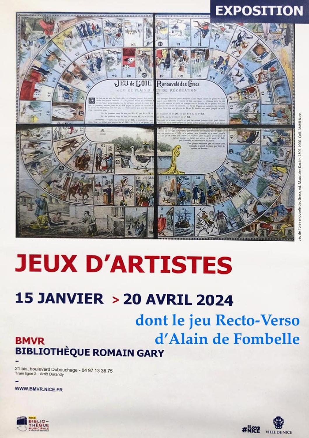 Alain de FOMBELLE : participation à l'exposition 