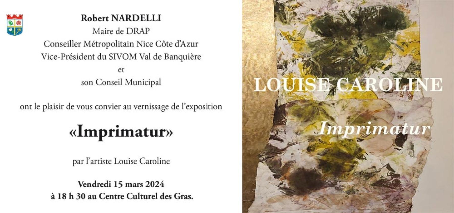 LOUISE CAROLINE : exposition 
