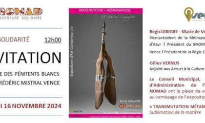 NOMAD EXPOSITION D'ART CONTEMPORAIN du 16 novembre 2024 au 08 décembre 2024