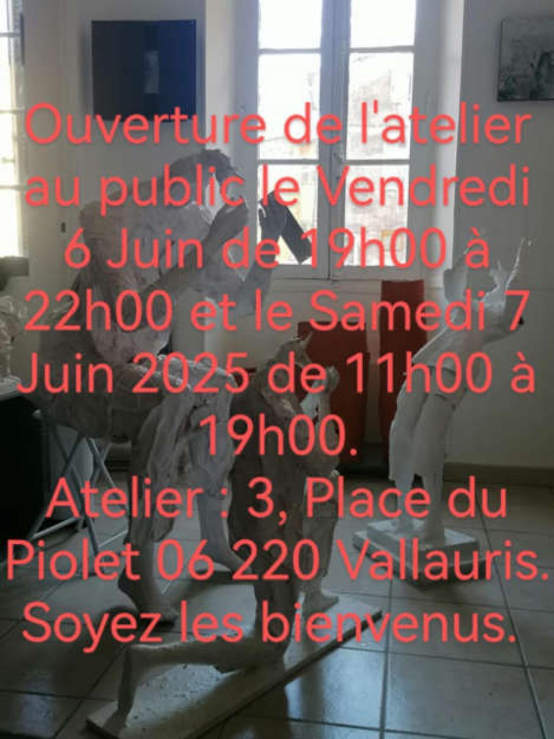 PELLEGRINO Gilbert nous invite dans son atelier le 1er et 2  Novembre 2024