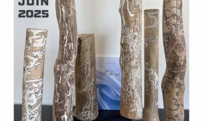 Michel Gouaud expose Galerie des Dominicains, à Nice, 2 juin 2025