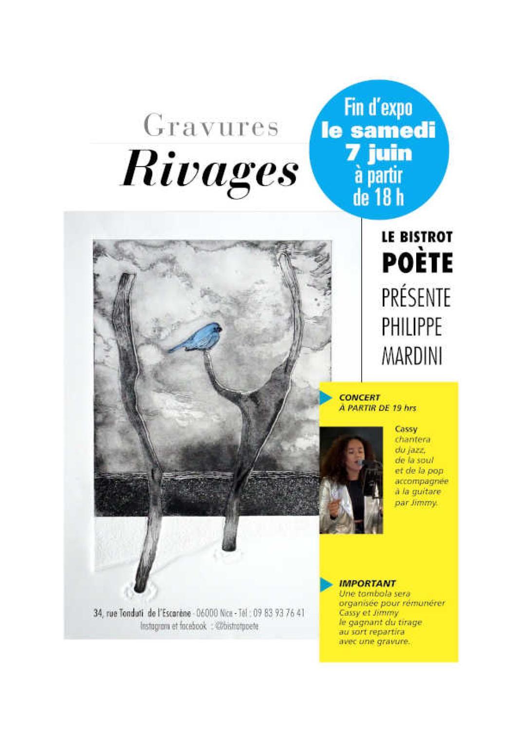 Philippe Mardini invite au Bistrot Poete à Nice, le 7 juin 2025