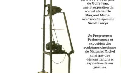 Margaret Michel, inauguration le samedi 19 juillet , à Golfe juan