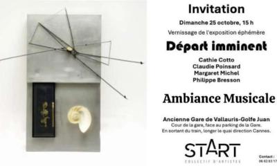 Dimanche 25 Octobre  2026 Margaret Michel vous accueille dans son atelier a Golfe-Juan