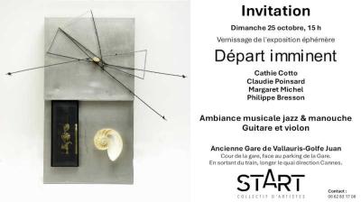 Dimanche 25 Octobre  2026 Margaret Michel vous accueille dans son atelier a Golfe-Juan
