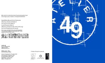 CATALOGUE : Atelier 49, octobre 2001.