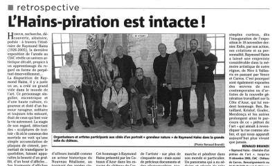 PRESSE - Raymond HAINS